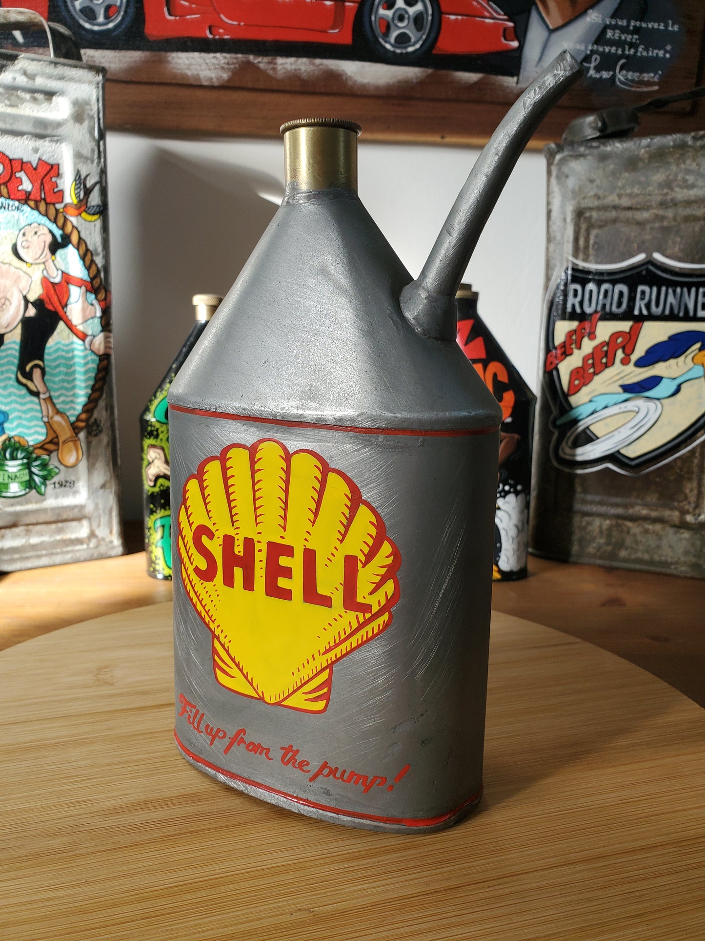 Petit bidon Shell