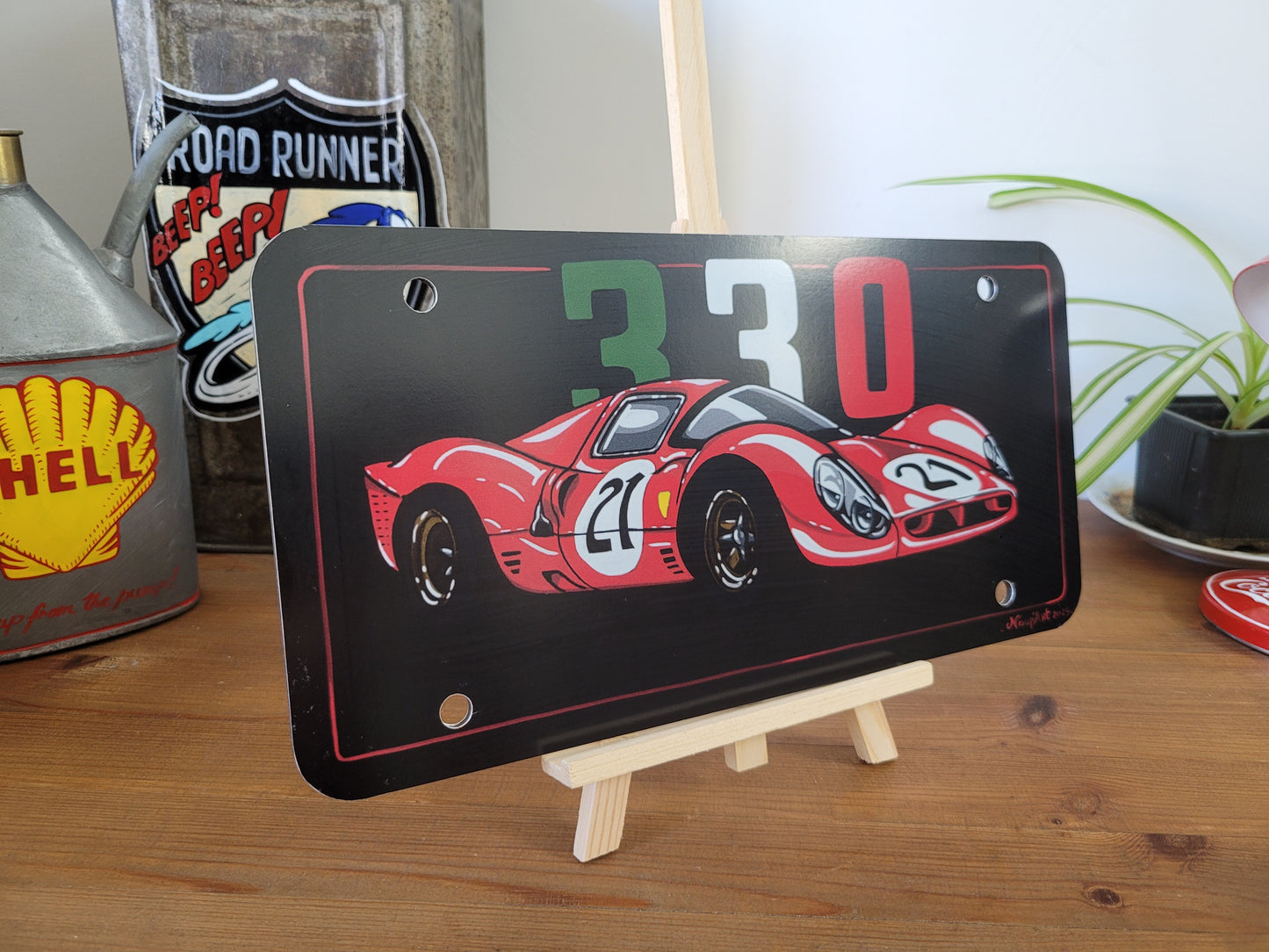 Plaque Alu P4