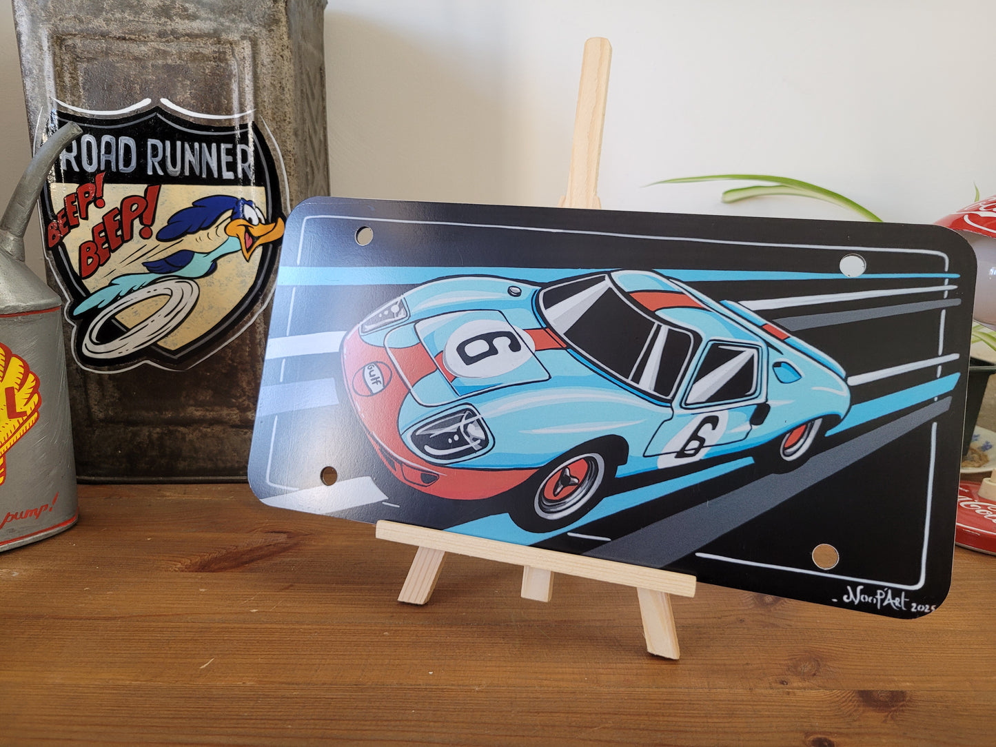 Plaque Alu GT40