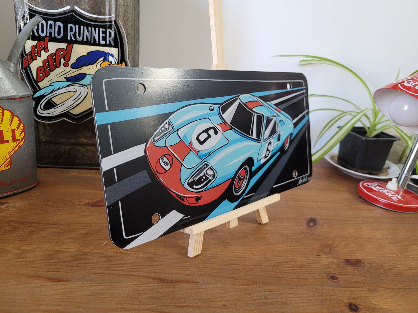 Plaque Alu GT40