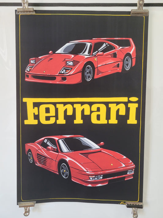 Affiche Ferrari