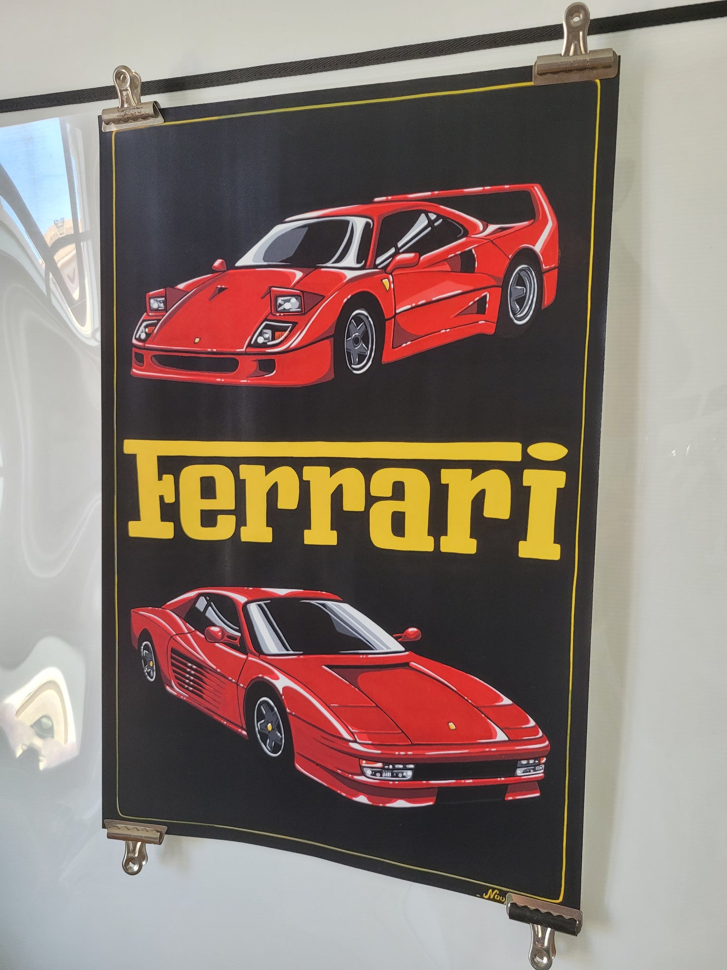 Affiche Ferrari