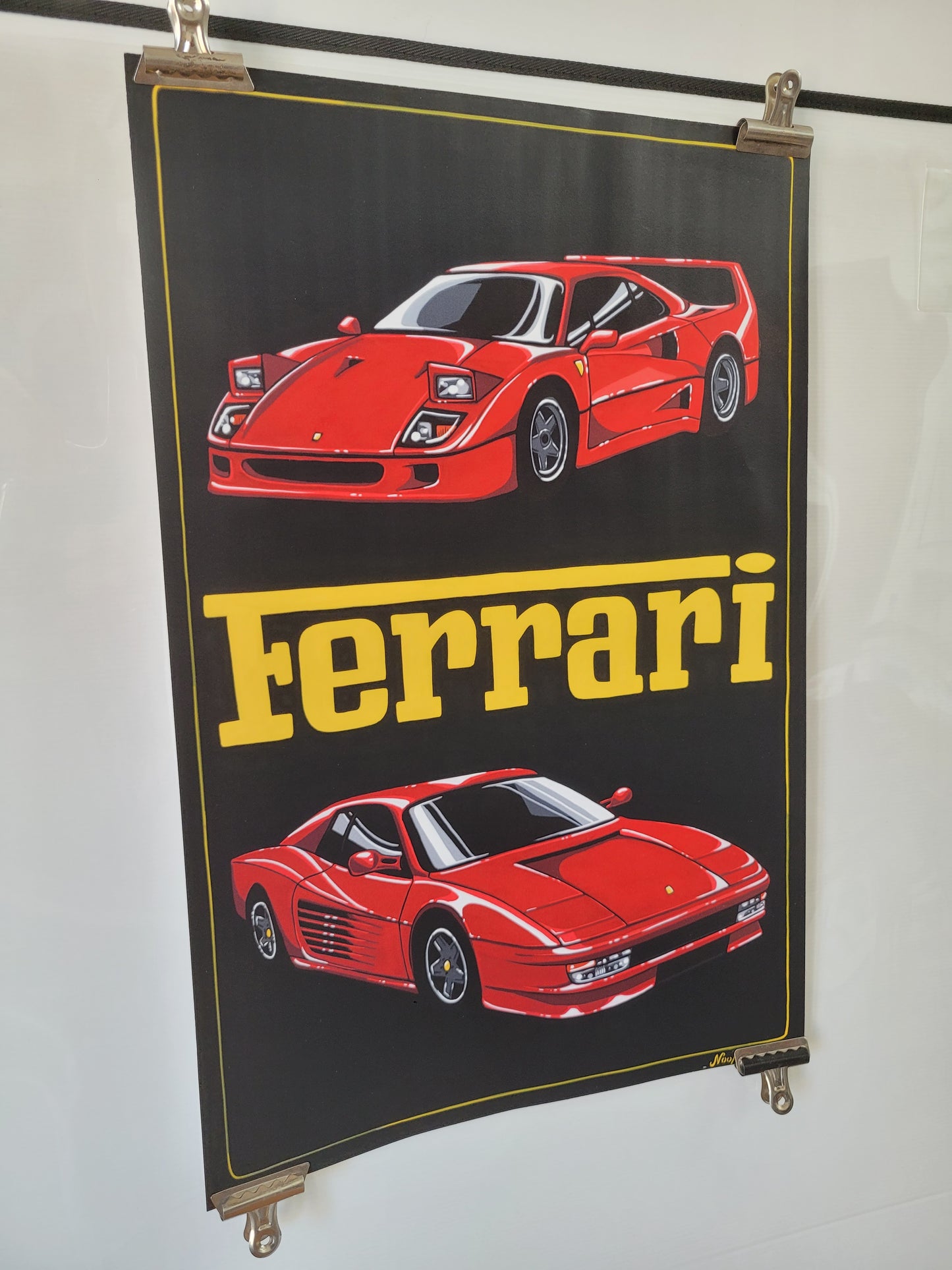 Affiche Ferrari
