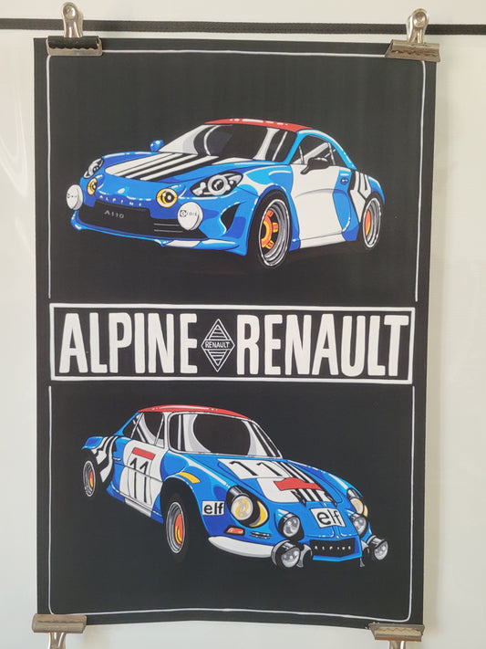 Affiche Alpine