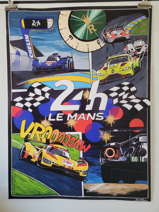 Affiche 24H Le Mans