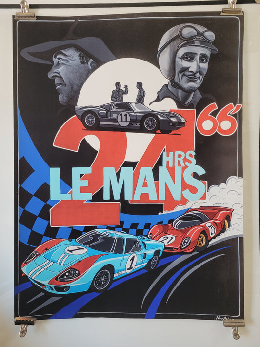 Affiche Le Mans 66