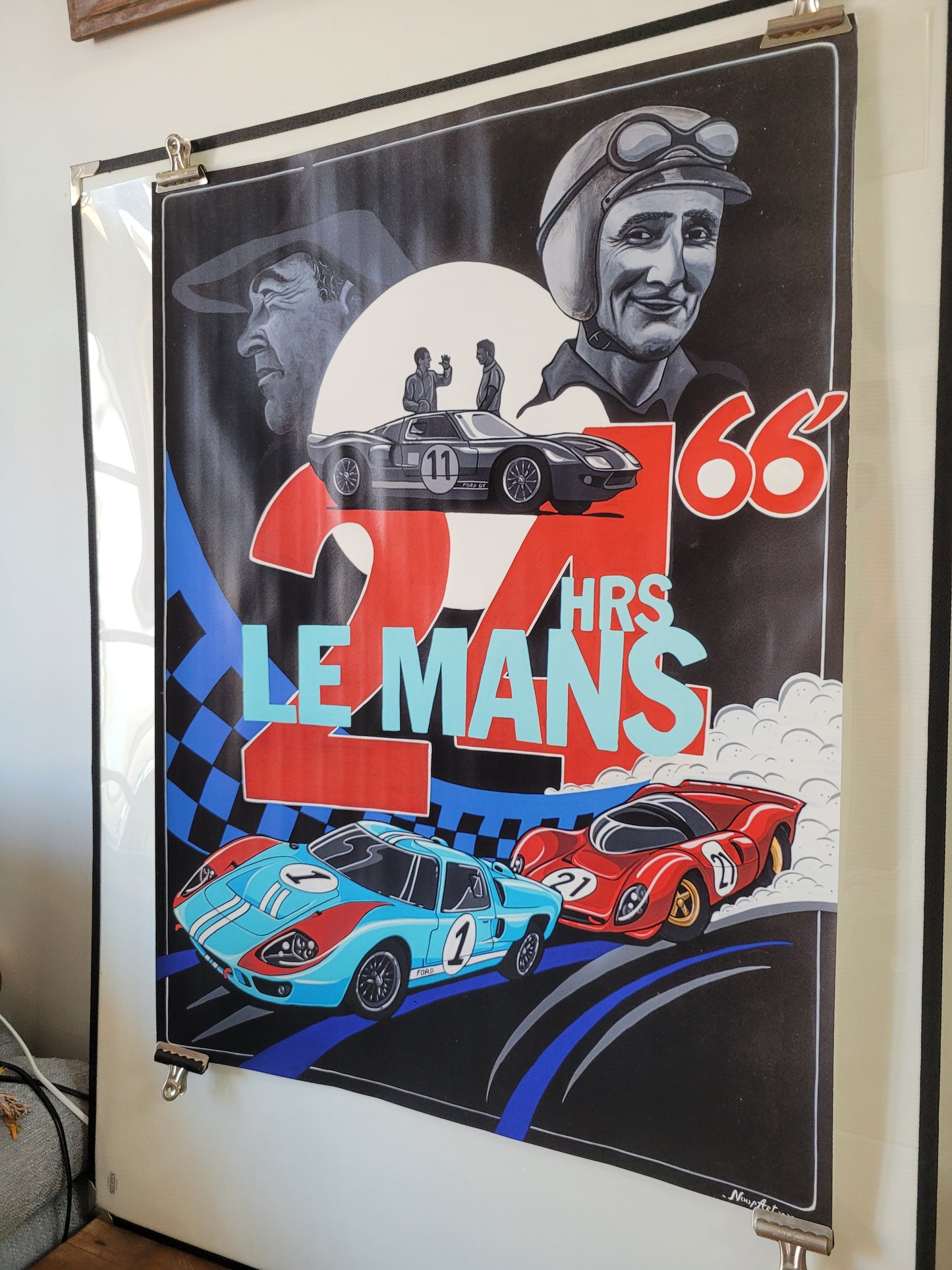 Affiche Le Mans 66
