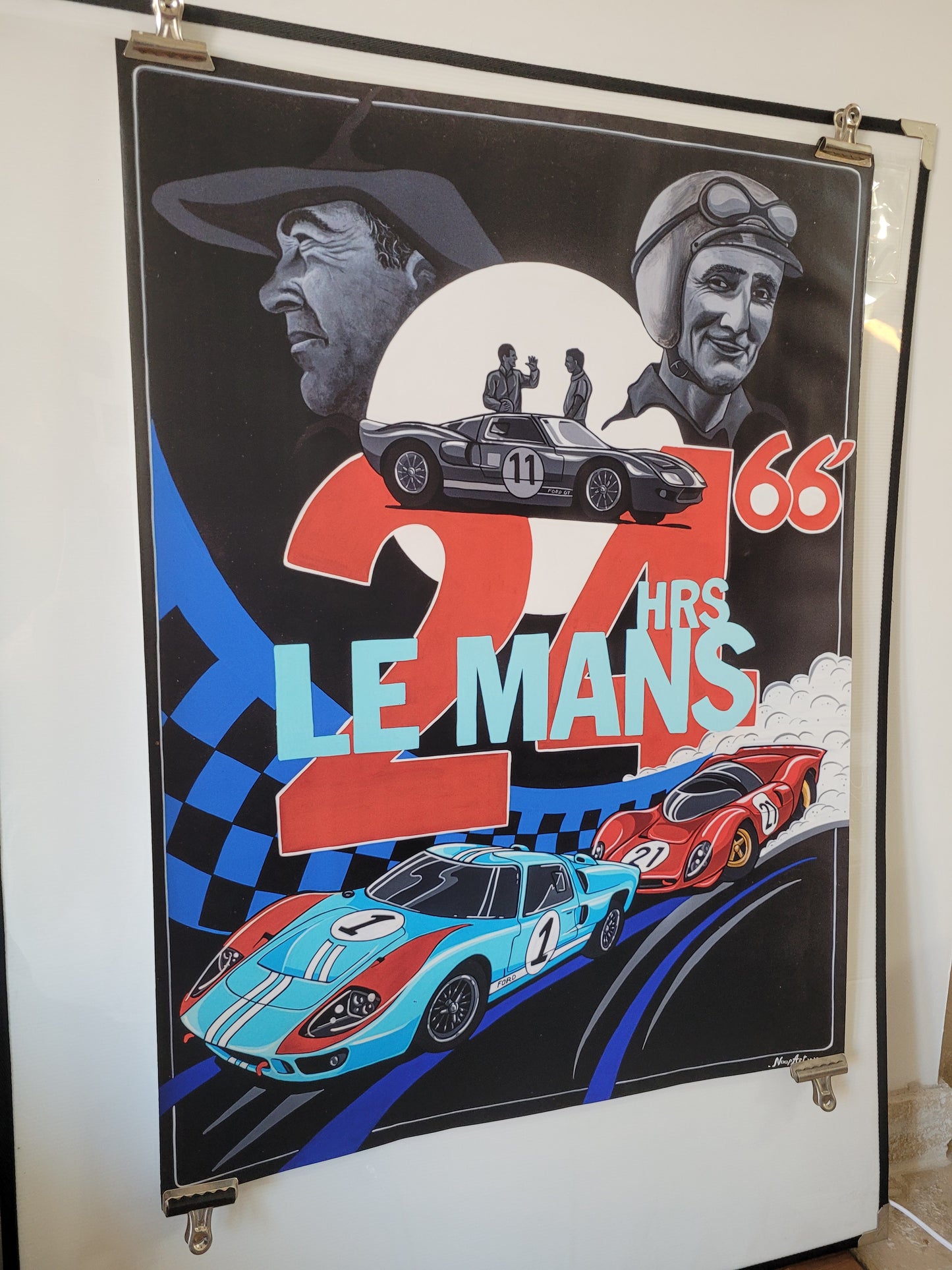Affiche Le Mans 66