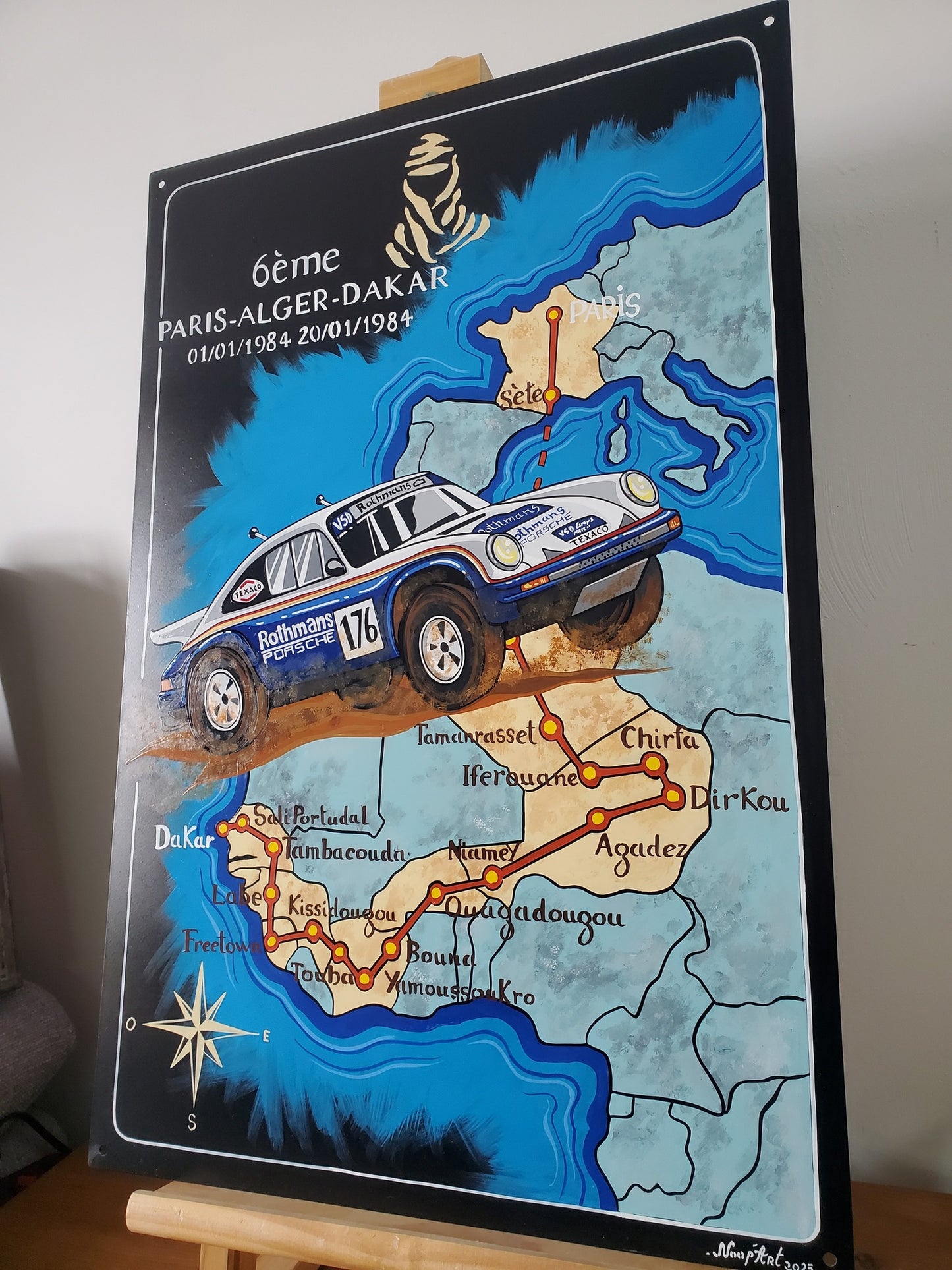 Paris Alger Dakar