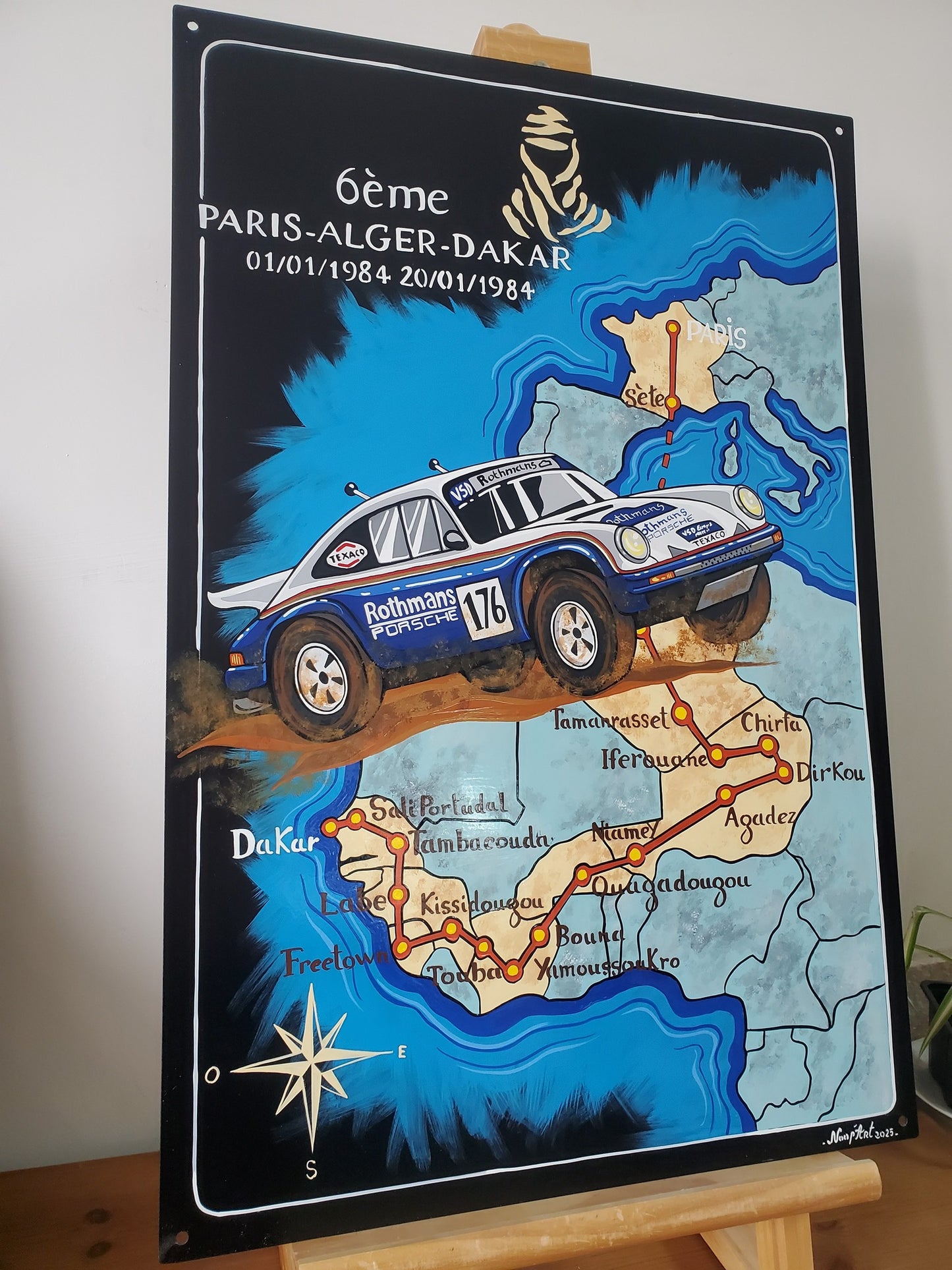 Paris Alger Dakar