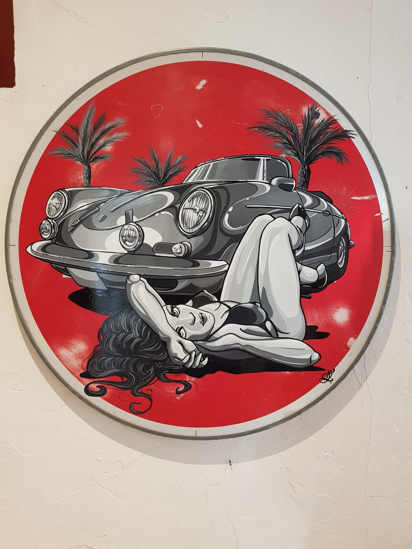 Panneau Porsche
