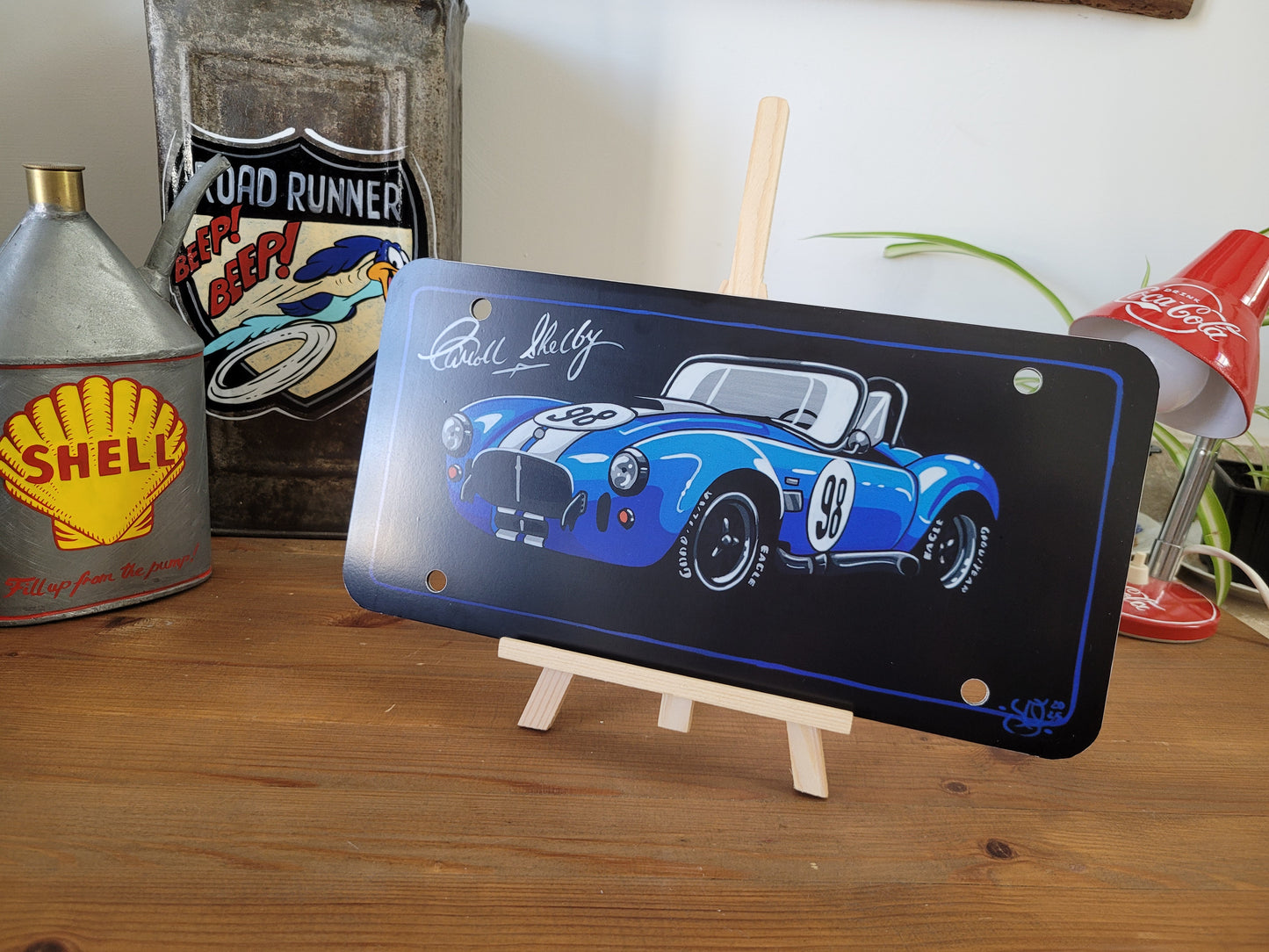 Plaque ALU AC Cobra