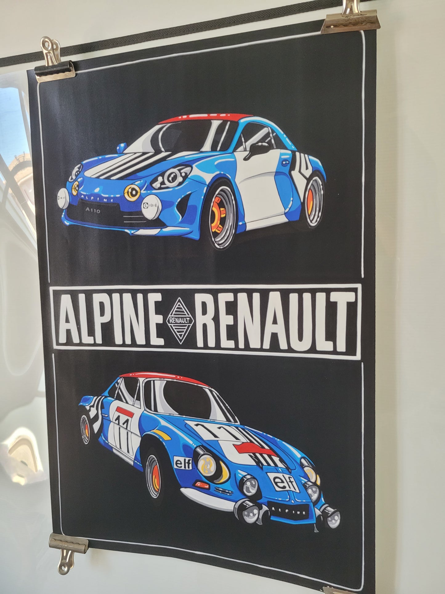 Affiche Alpine
