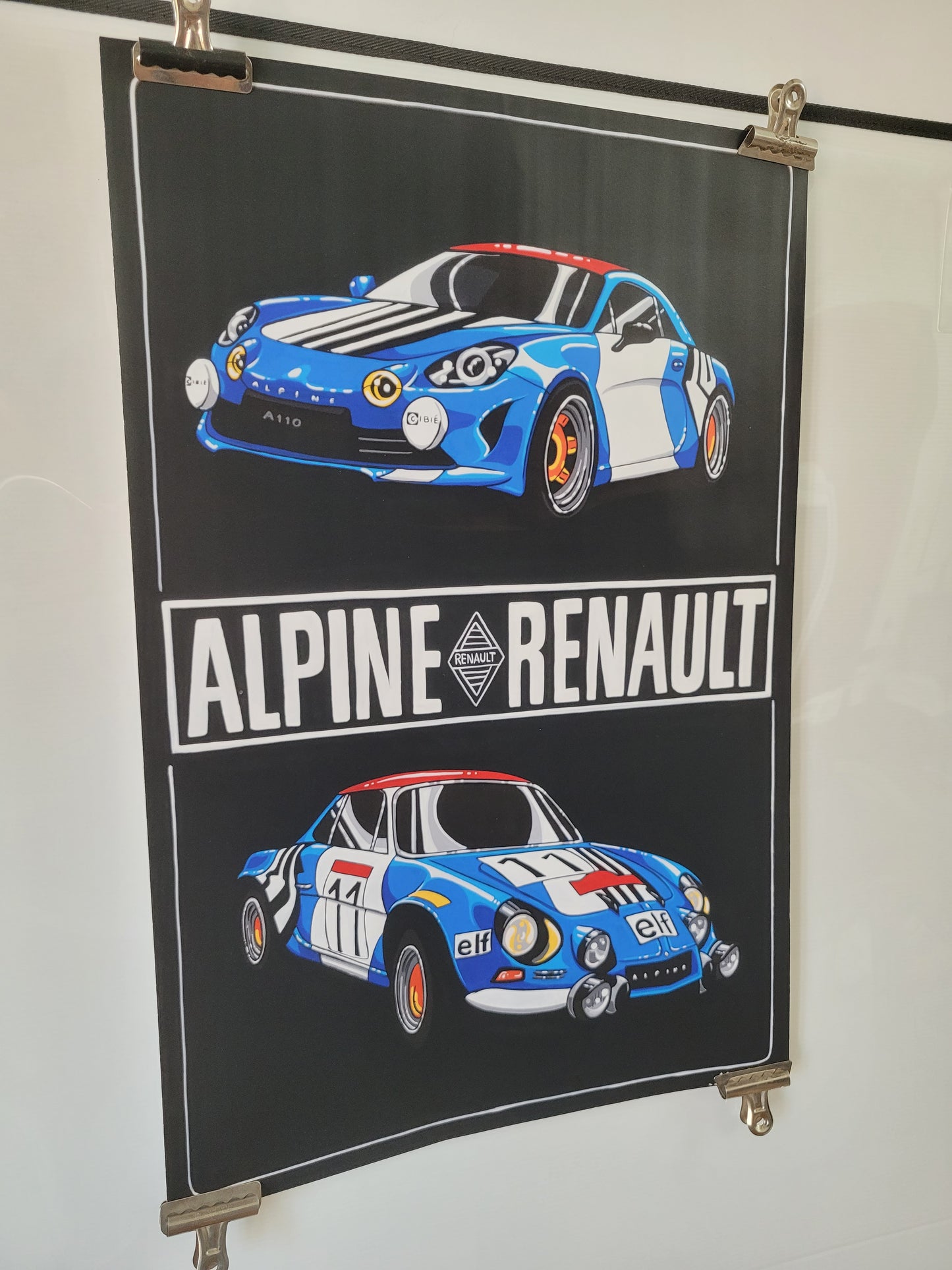 Affiche Alpine