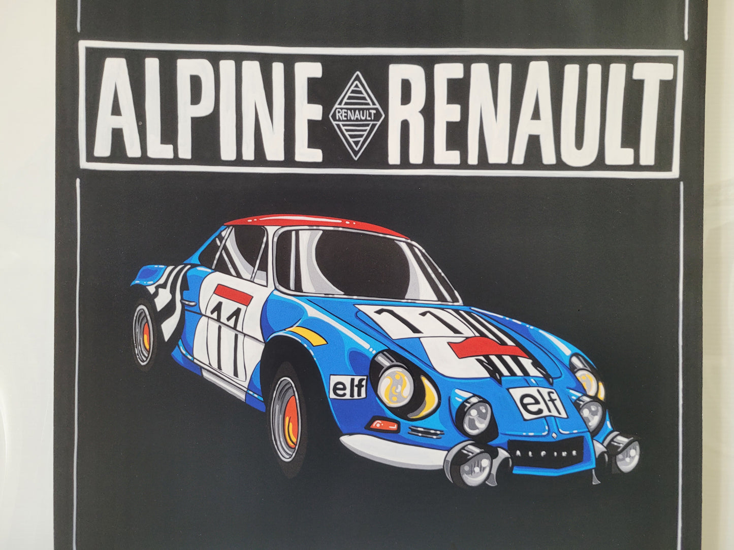 Affiche Alpine