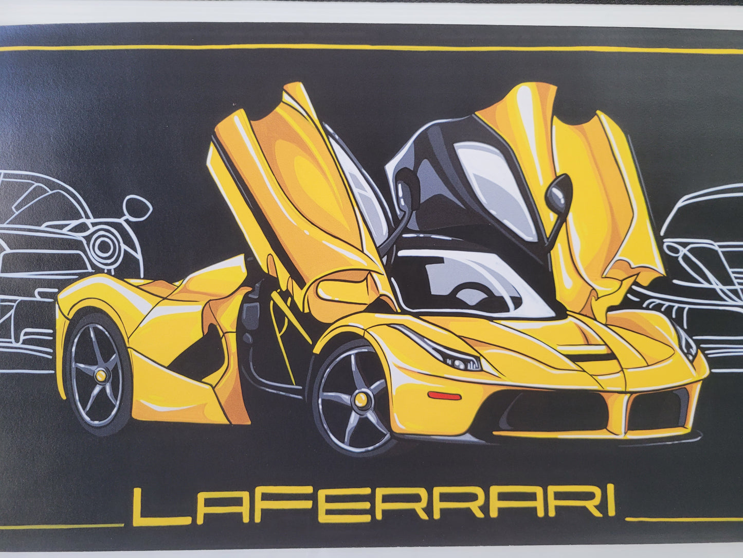 Affiche La Ferrari