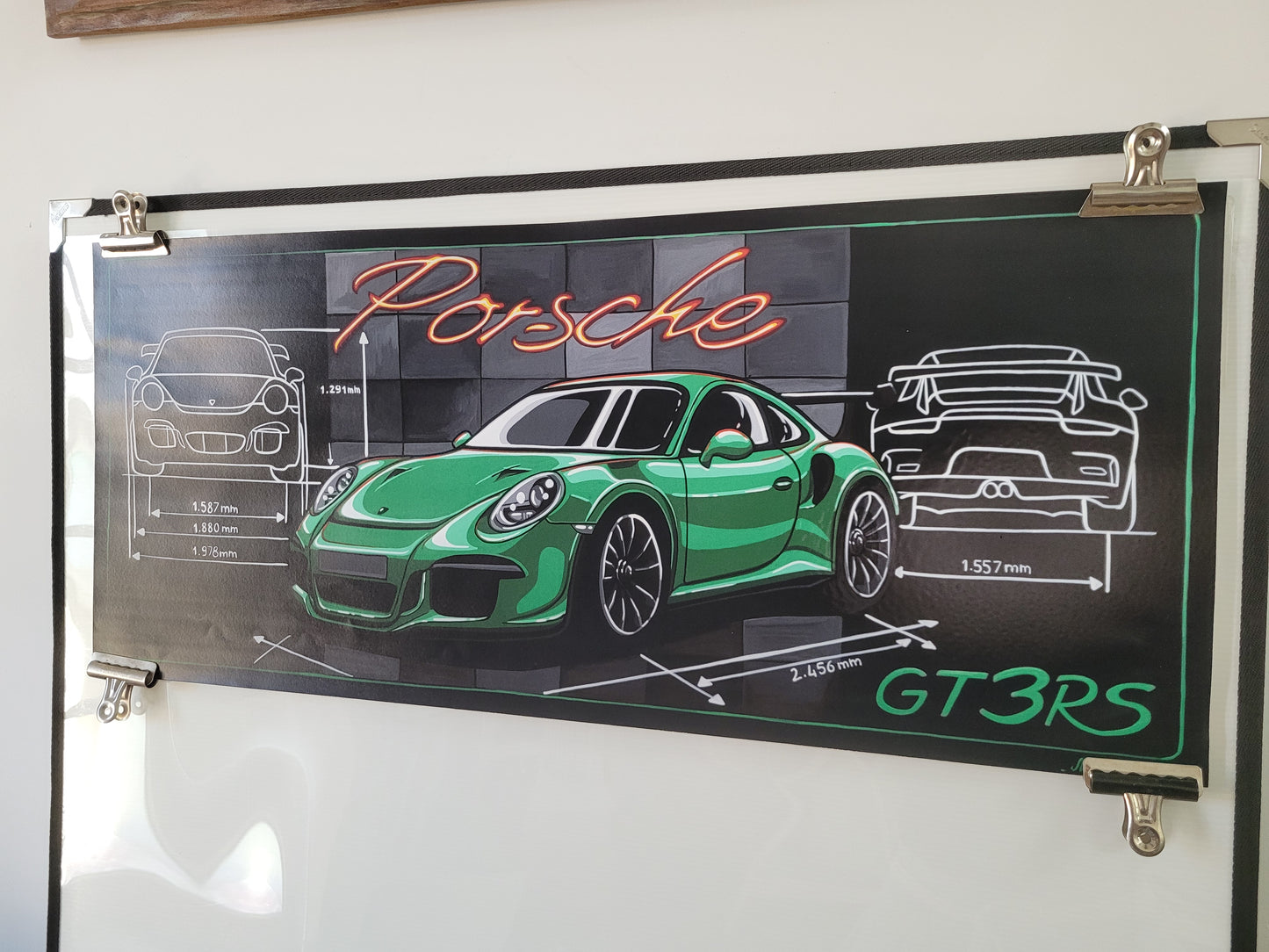 Affiche Porsche GT3RS