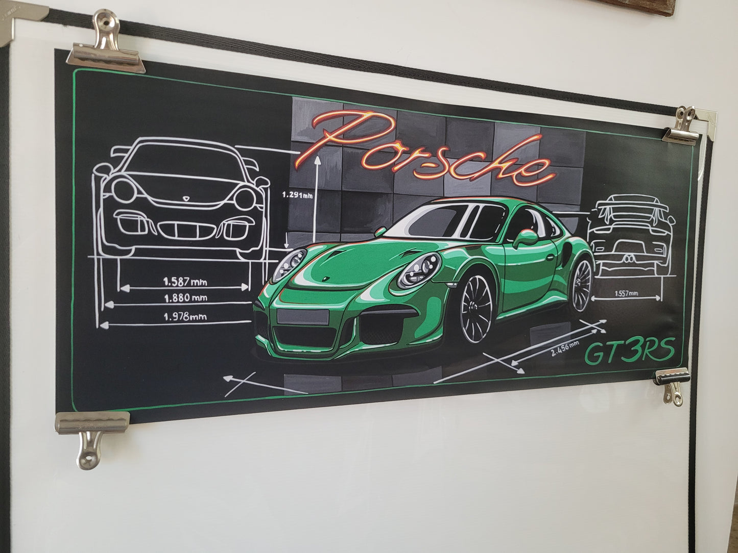Affiche Porsche GT3RS