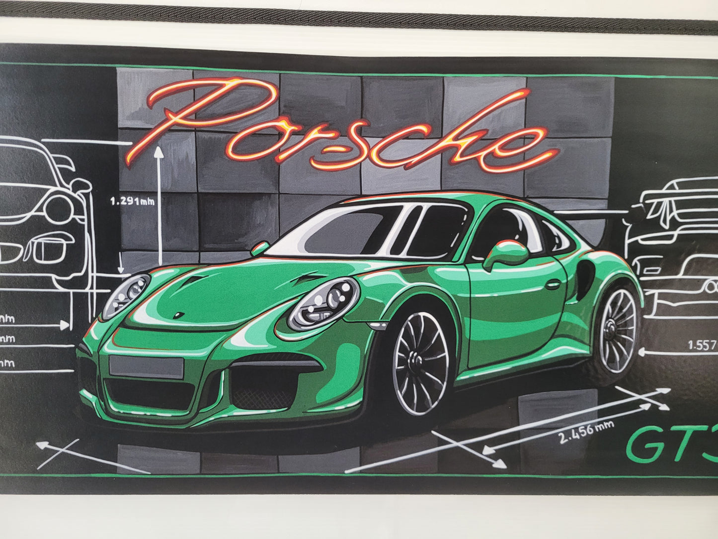 Affiche Porsche GT3RS