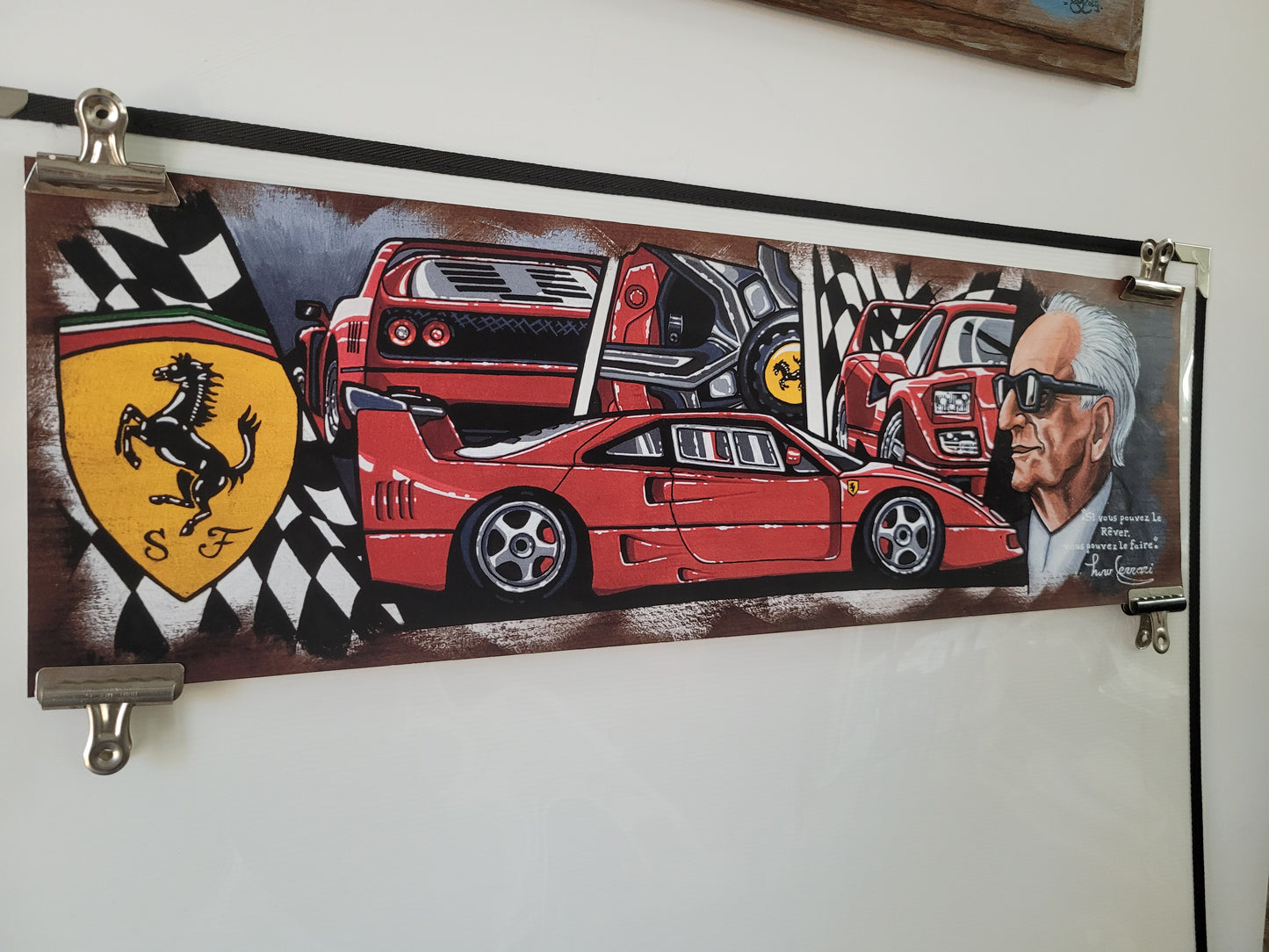 Affiche E.Ferrari