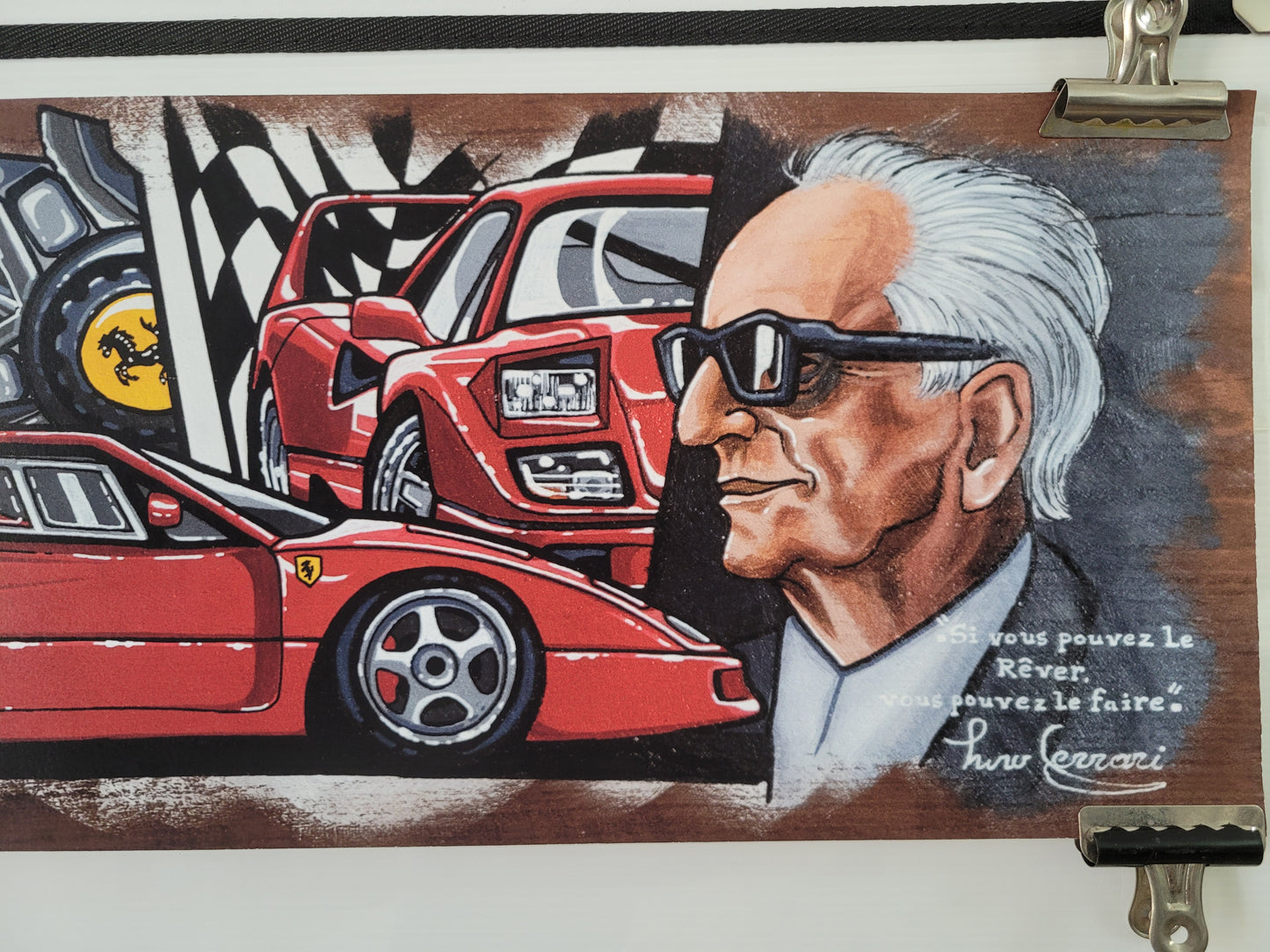 Affiche E.Ferrari