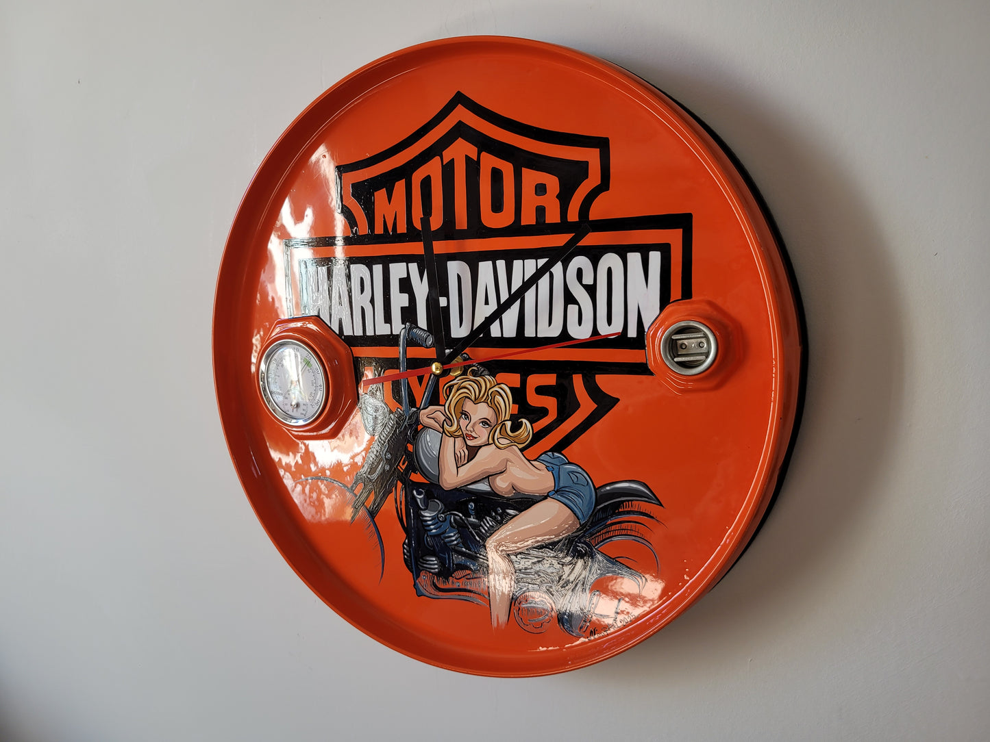 Pendule Harley Davidson