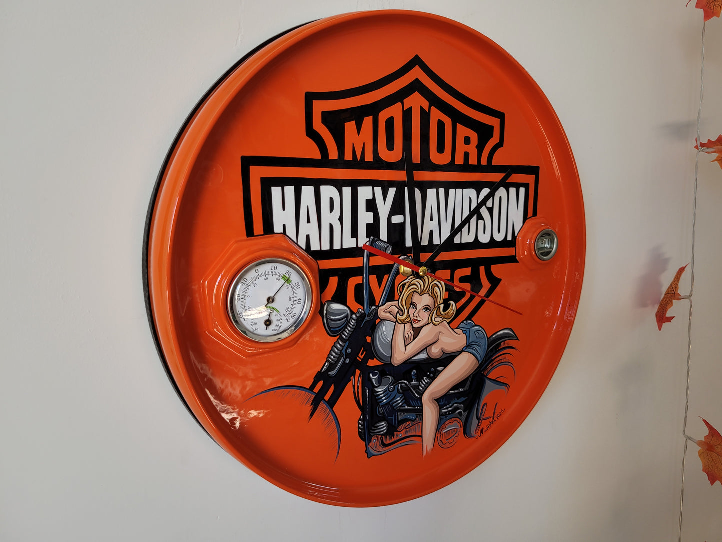 Pendule Harley Davidson