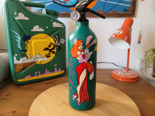 Extincteur Roger et Jessica Rabbit