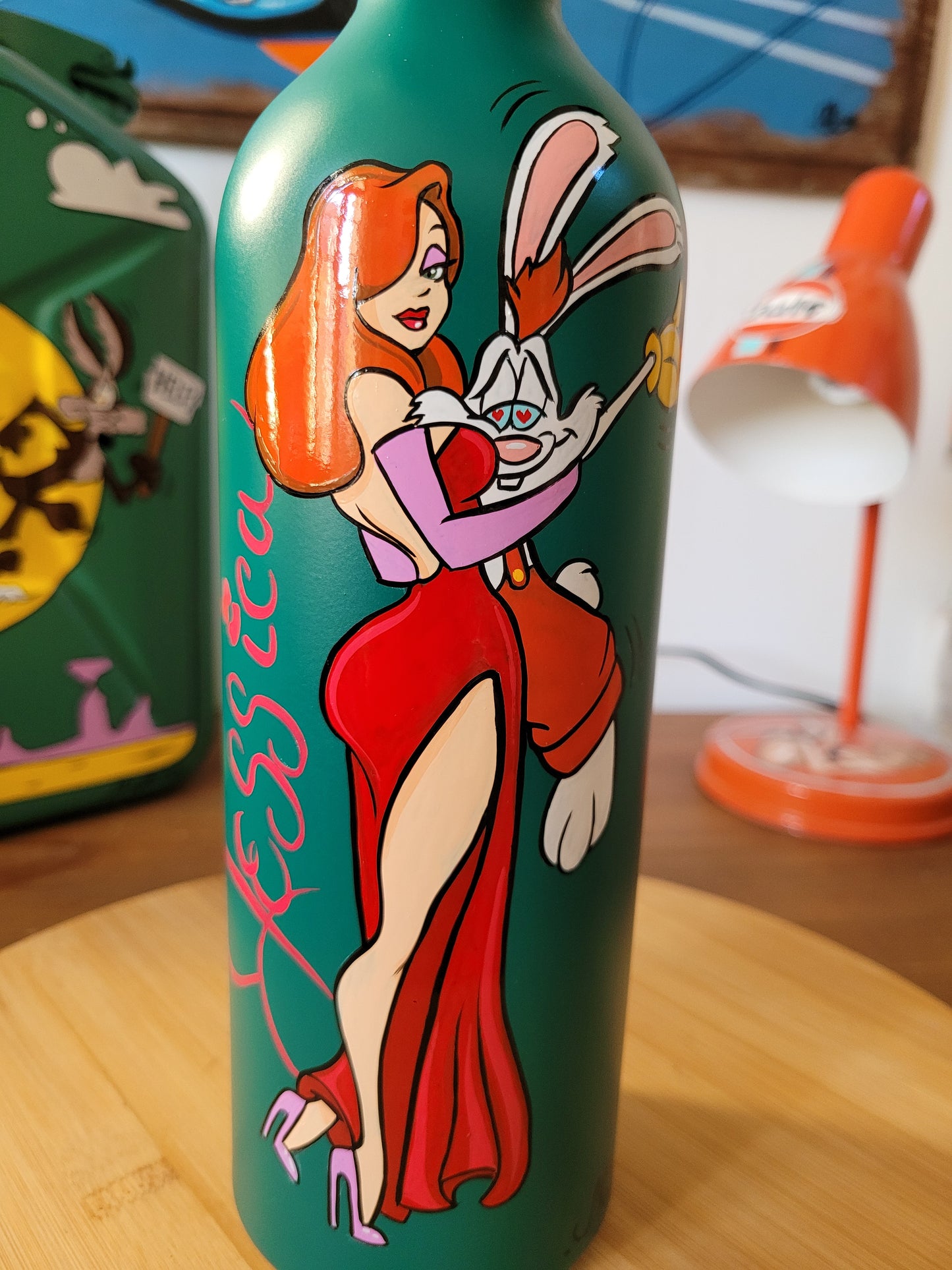 Extincteur Roger et Jessica Rabbit