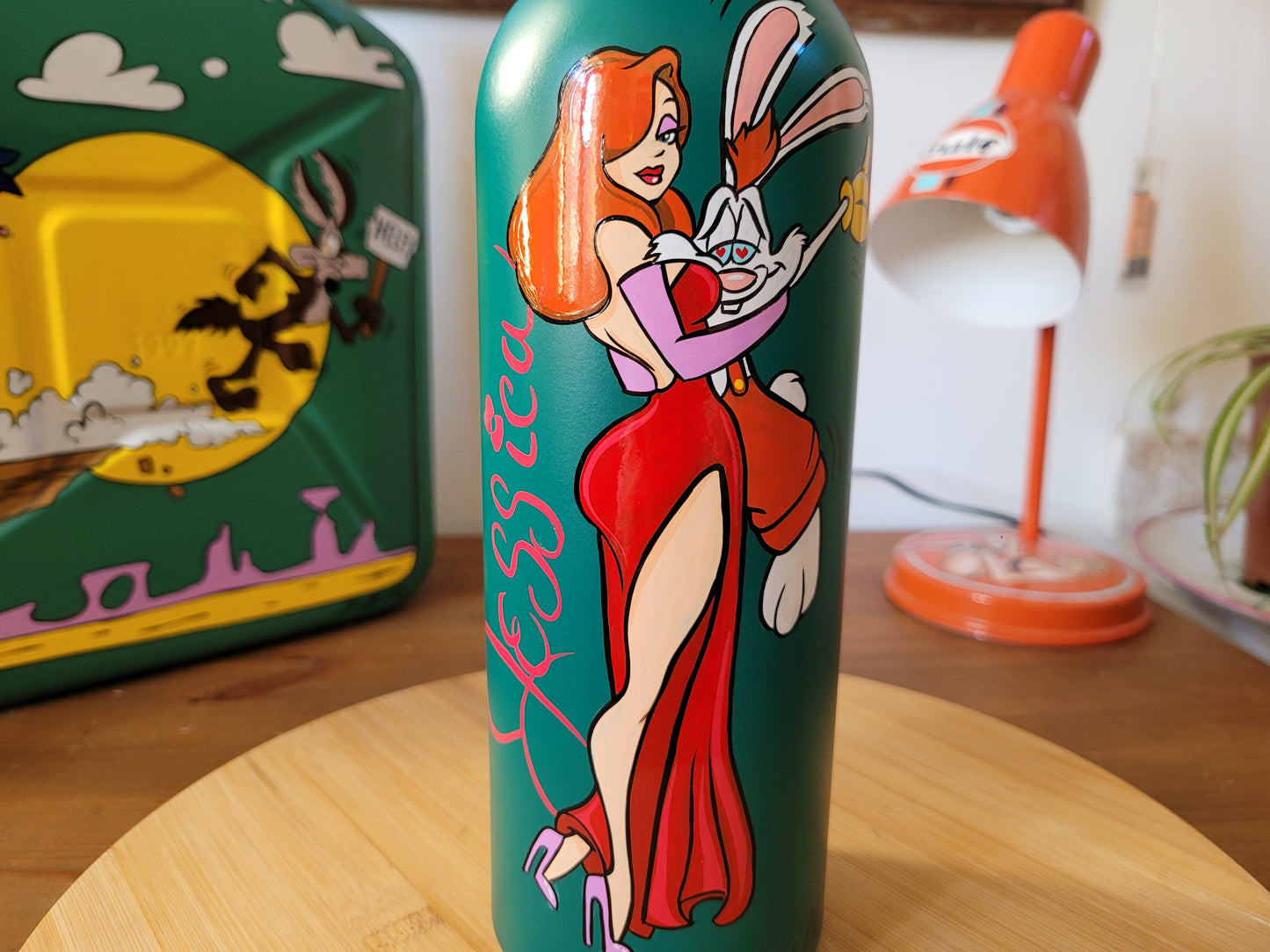 Extincteur Roger et Jessica Rabbit