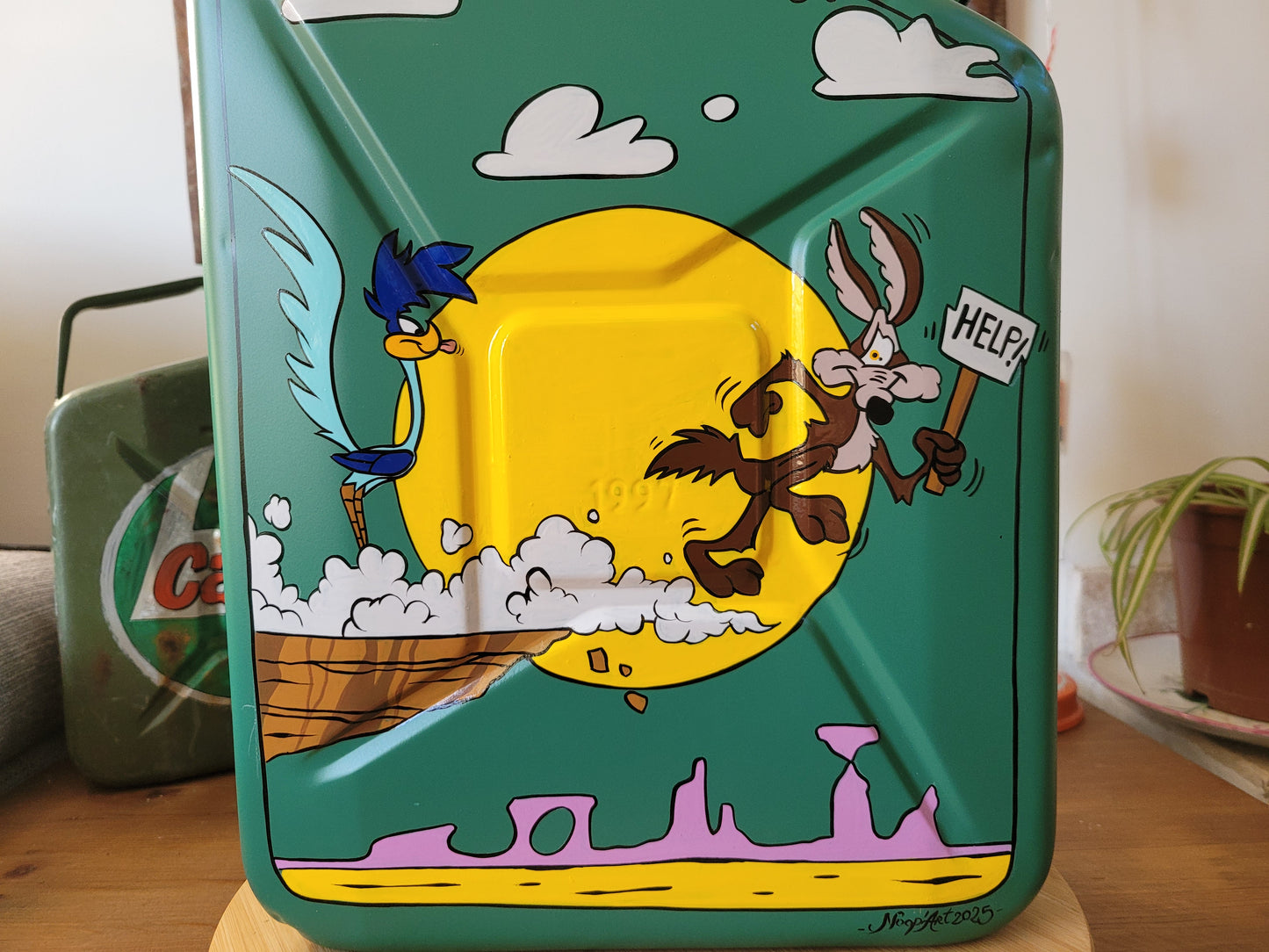 Bidon BipBip et Coyotte