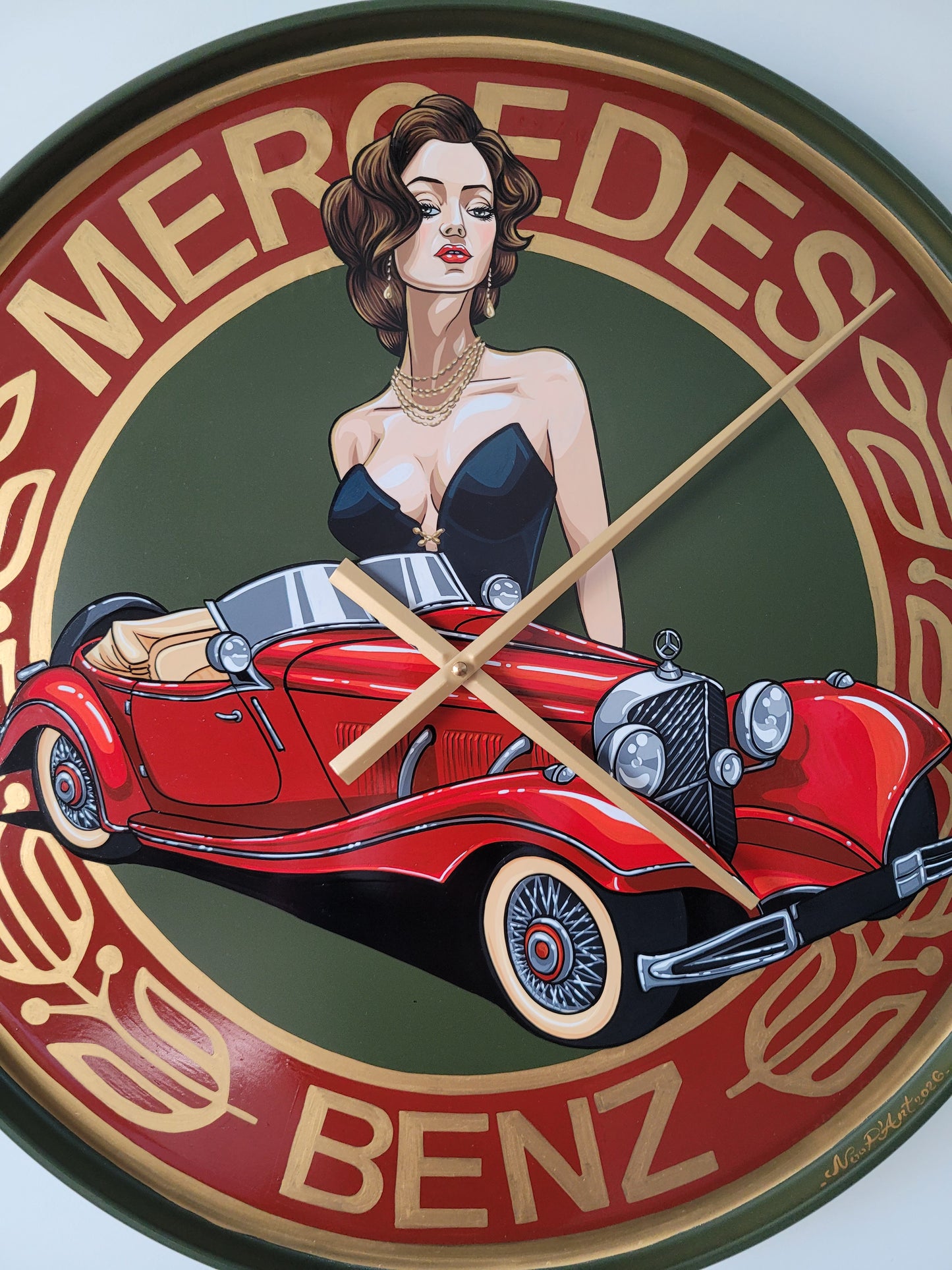 Horloge Mercedes Benz