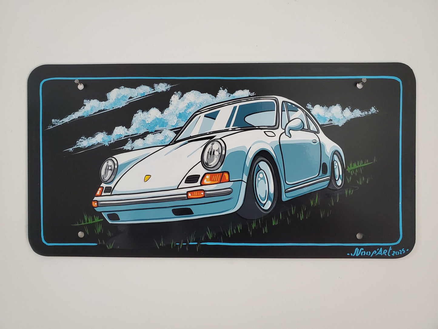 Porsche Blue 911